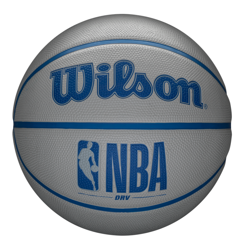 Balón Basketball NBA DRV Outdoor Tamaño 7 Gris-0