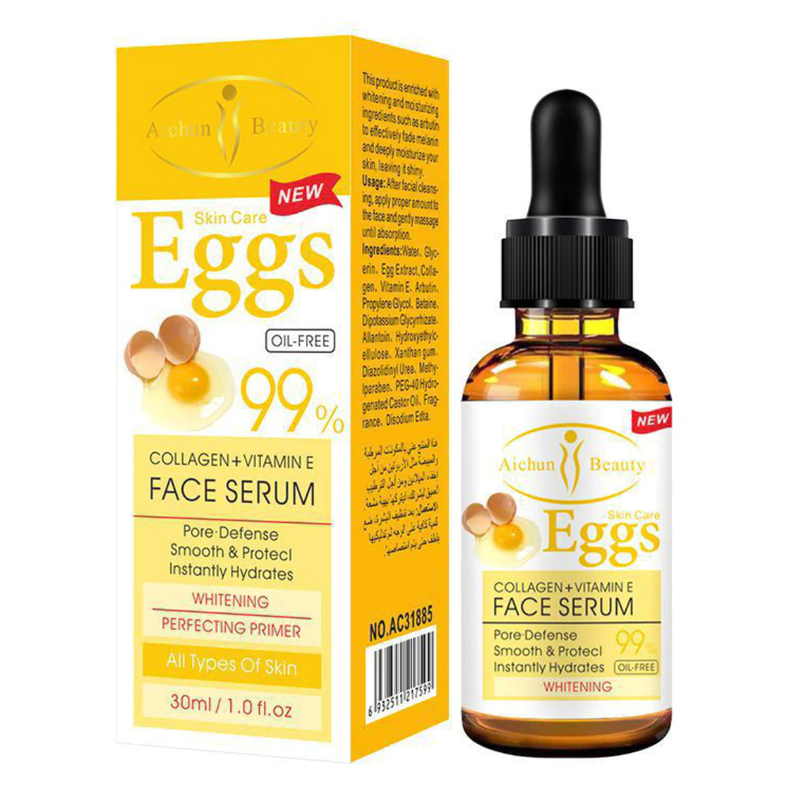 Sérum Facial 99% Eggs Aclara Nutre Reduce Arrugas -0