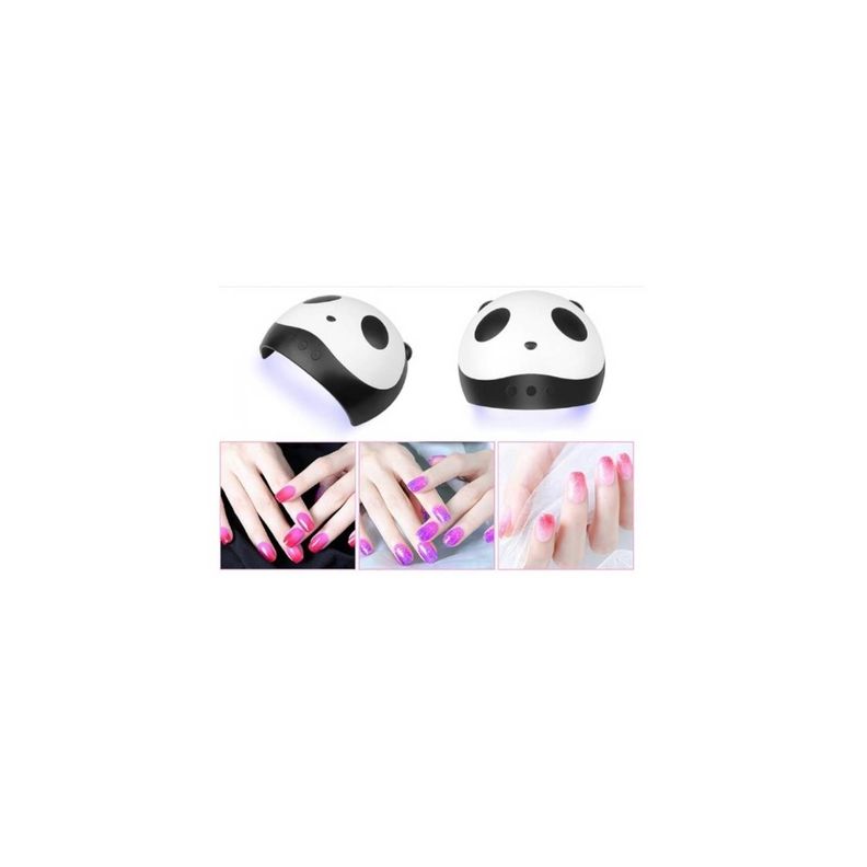 Lampara de Uñas LED UV 12 Leds Panda Kawaii Usb-3
