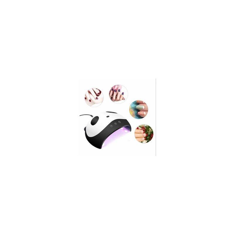 Lampara de Uñas LED UV 12 Leds Panda Kawaii Usb-2