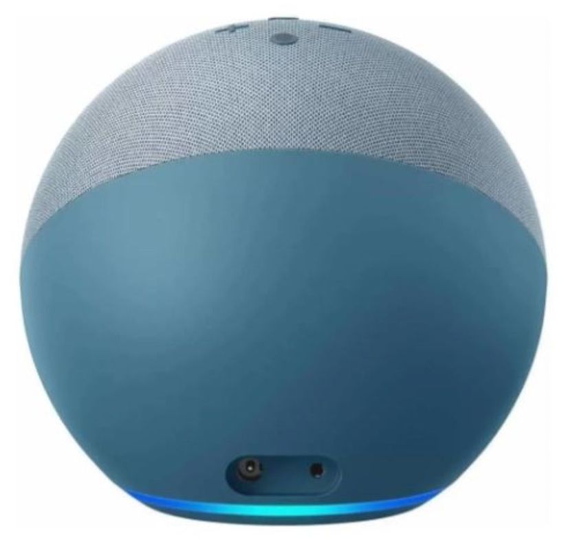 Pack Amazon Echo Dot 4th asistente virtual Alexa  Azul + Ampolleta-1