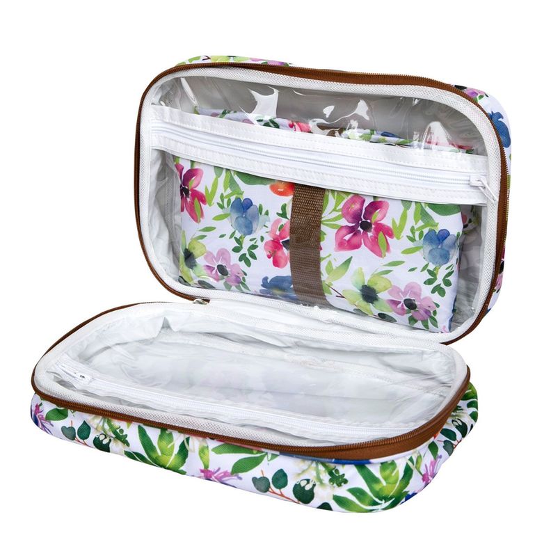 Bolso con Mudador infantil sustentable flores Paper Home-1