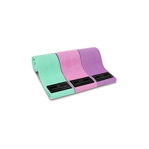 Set De 3 Bandas Elásticas Para Ejercicio Ligas De Tela-0