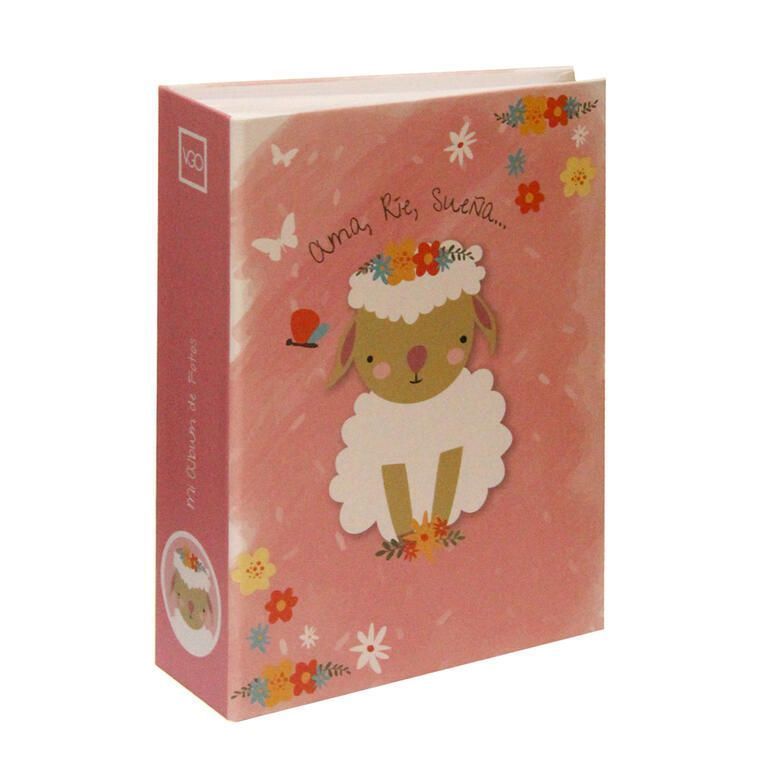 Album infantil. para ensobrar 13x18 cm / 100F Rosado