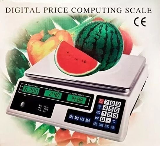 Balanza Pesa Electrónica Digital 40 Kg Negocios Almacen-1