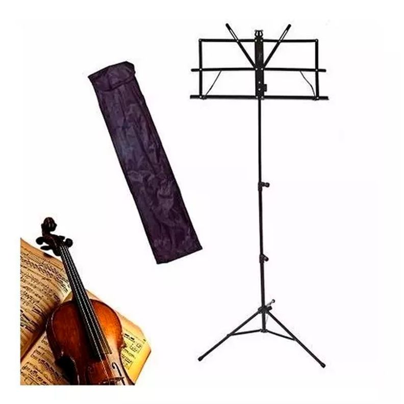 Atril Para Partitura Con Funda Para Transportar -0