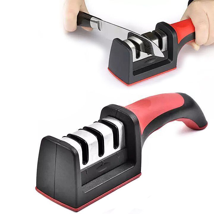 Afilador de Cuchillos y Tijeras con 3 Ranuras-1