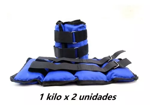 Pesas Tobilleras Y Muñequeras 2 Kg-1