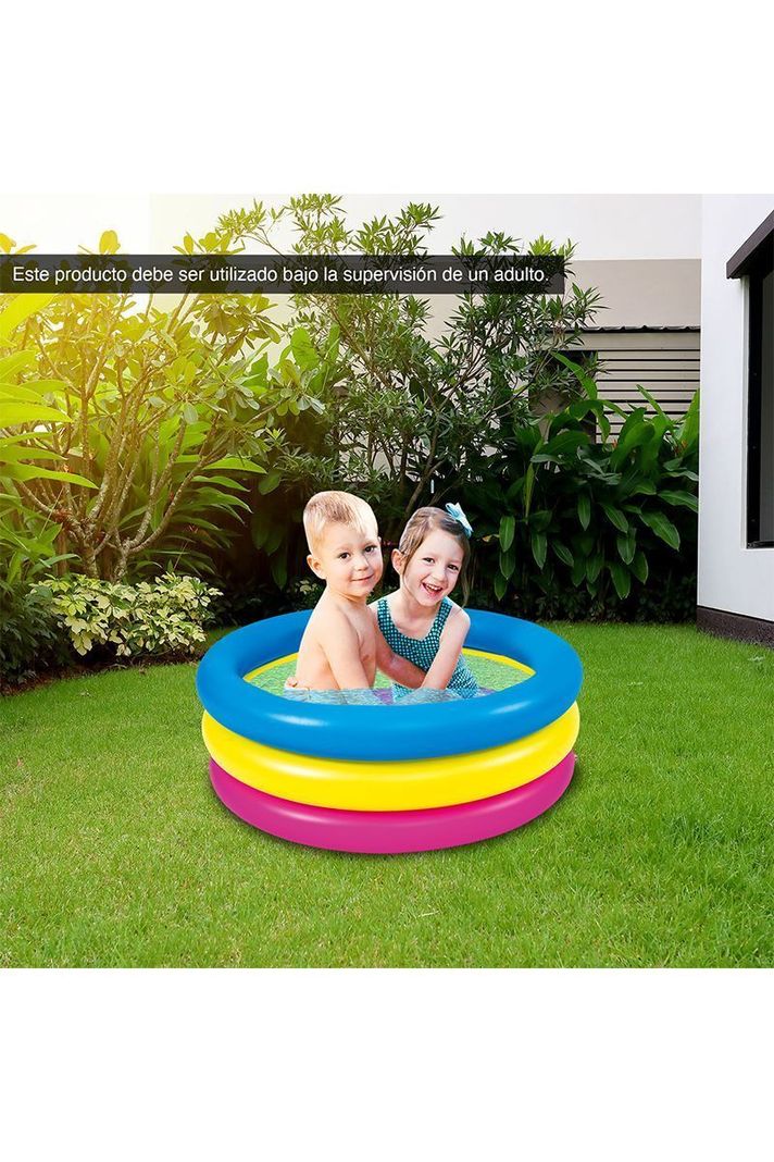 Piscina Infantil Redonda 66 L 25x76 cm Multicolor-1