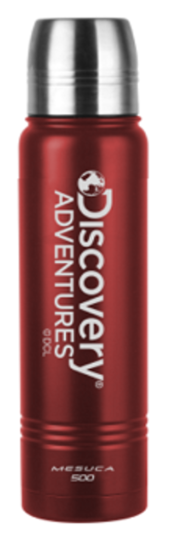 TERMO DOBLE PARED 500 ML BLACK/RED Rojo