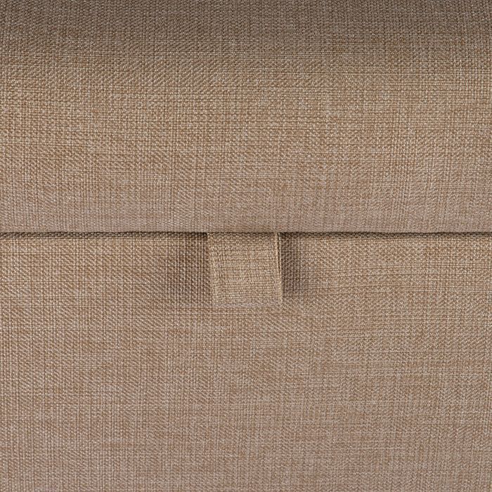 Banqueta con Baúl Leyzy Beige Delta con Baúl 40X55X105 cm -5