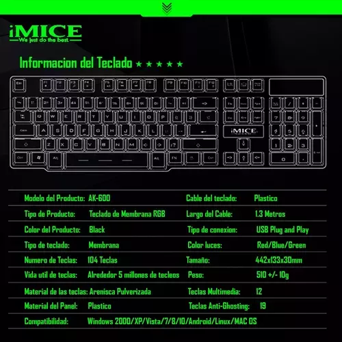 Kit Gamer Premium Teclado + Mouse-5