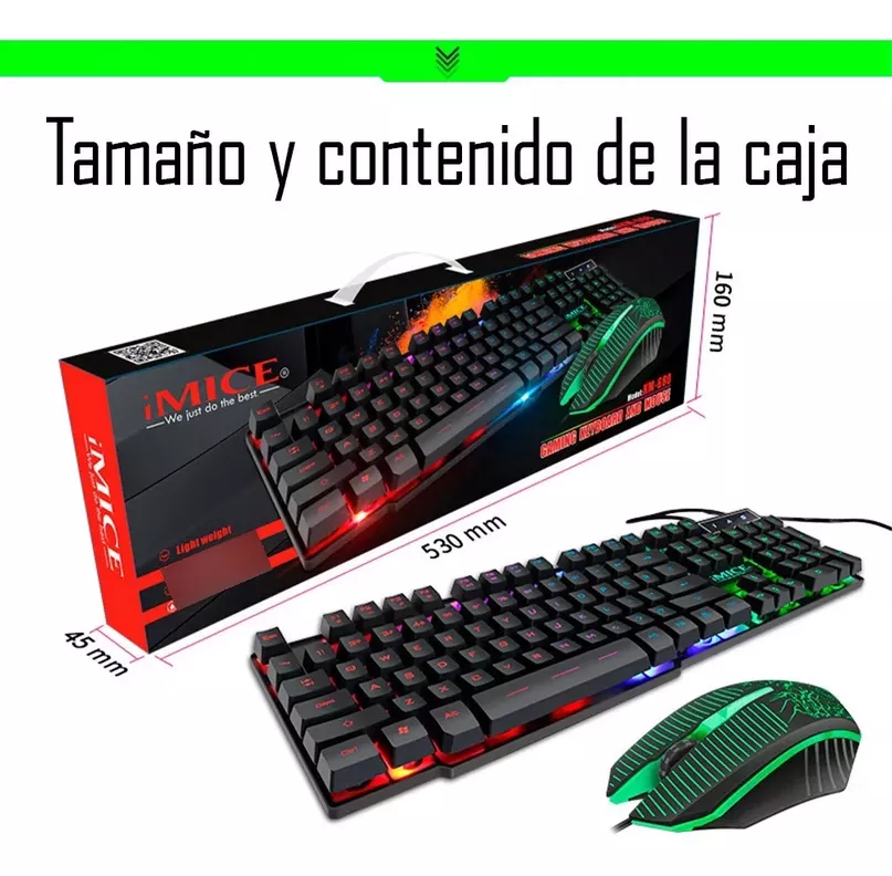 Kit Gamer Premium Teclado + Mouse-1