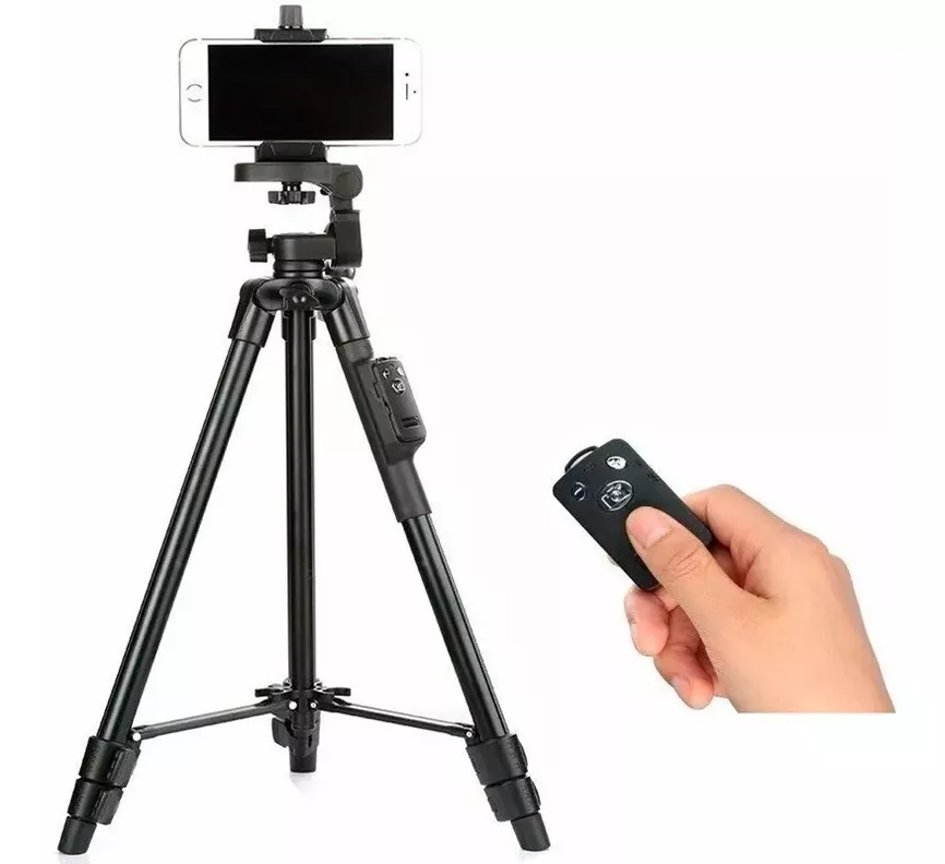 Tripode Celular Tripode Para Camara Fotografia Control 115cm-0
