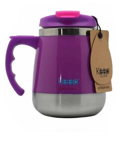 MUG TERMO OUTDOOR 400ML KEEP violeta-0