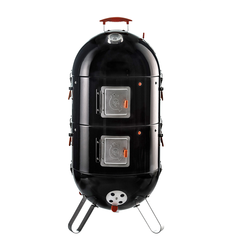 Ahumador Y Parrilla Portátil Proq Ranger 37cms-0