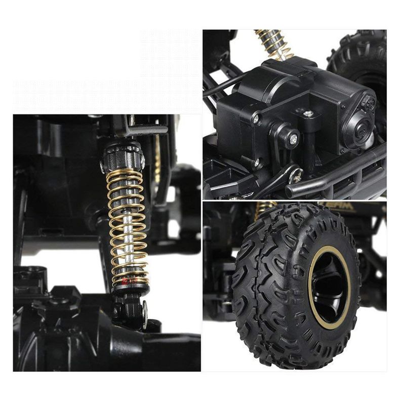 Jeep A Control Remoto Todo Terreno Recargable Gold - Ps-1