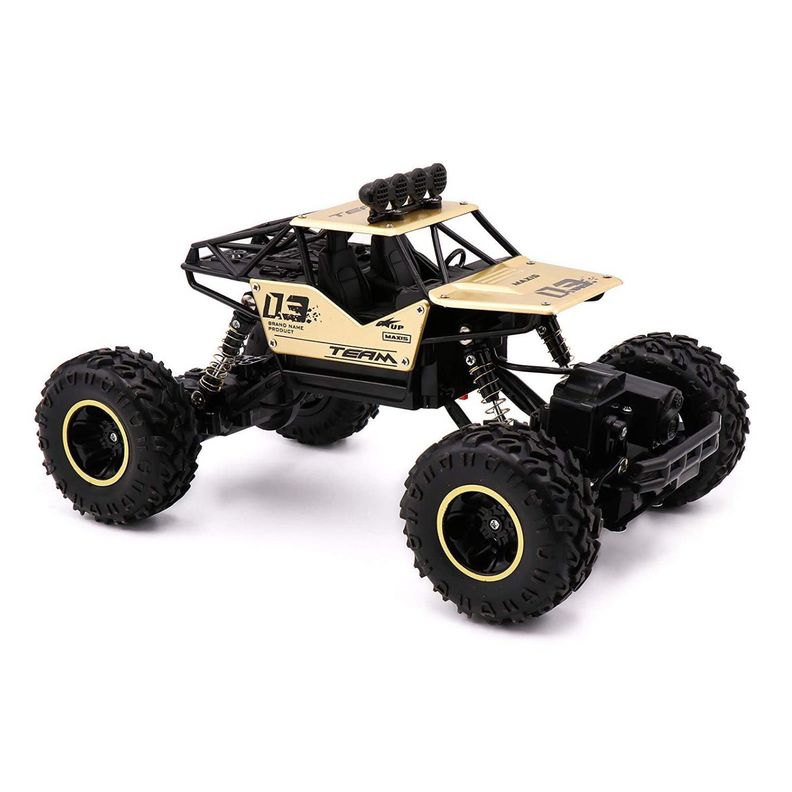 Jeep A Control Remoto Todo Terreno Recargable Gold - Ps-0