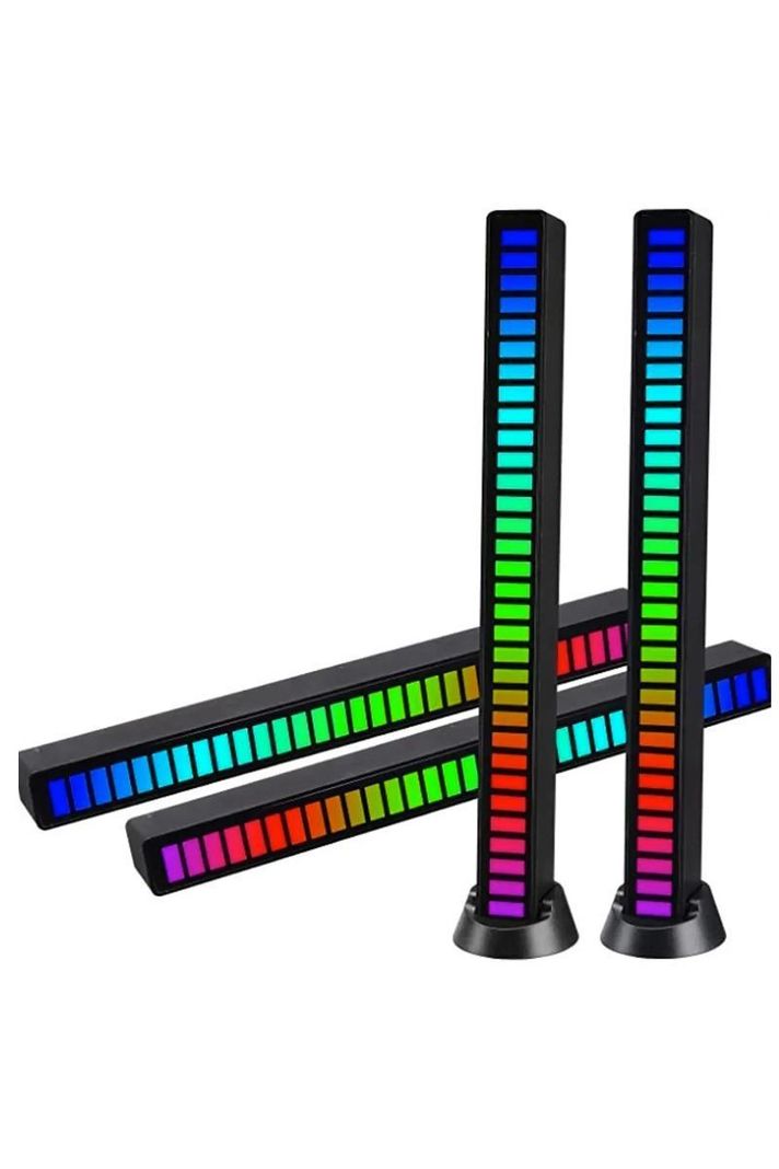 Tira Luz Led Rgb Barra Sensor Sonido Tik Tok Gamer Auto-0