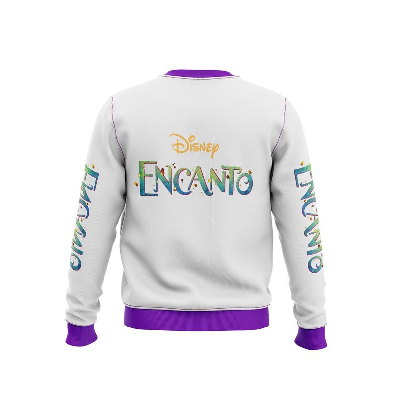 Sweater Polerón Juvenil Encanto Disney - Isabela Madrigal D7-1