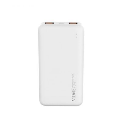 Powerbank 10000 Mah Vidvie Bateria Dual USB - Diseño Delgado -0