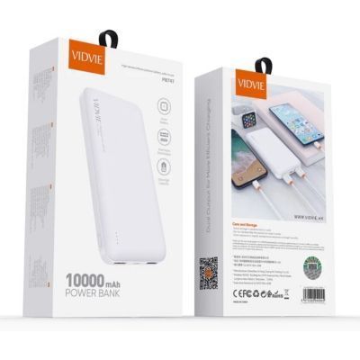 Powerbank 10000 Mah Vidvie Bateria Dual USB - Diseño Delgado -1