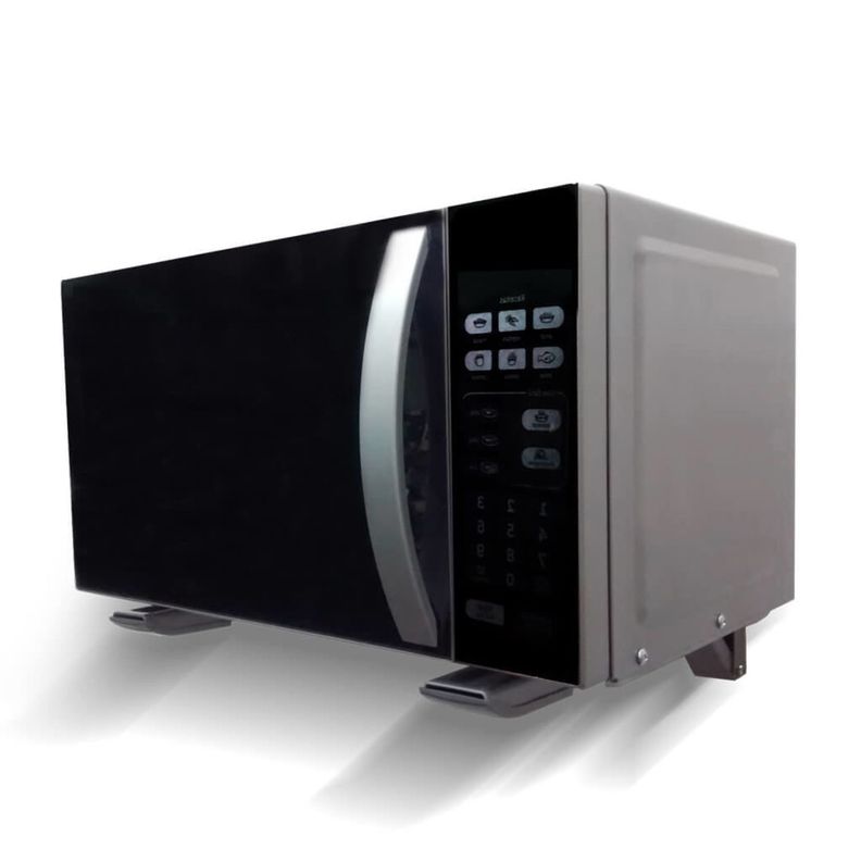 SOPORTE PARA HORNO MICROONDAS AJUSTABLE 30KG PLATA SBR3.7-1