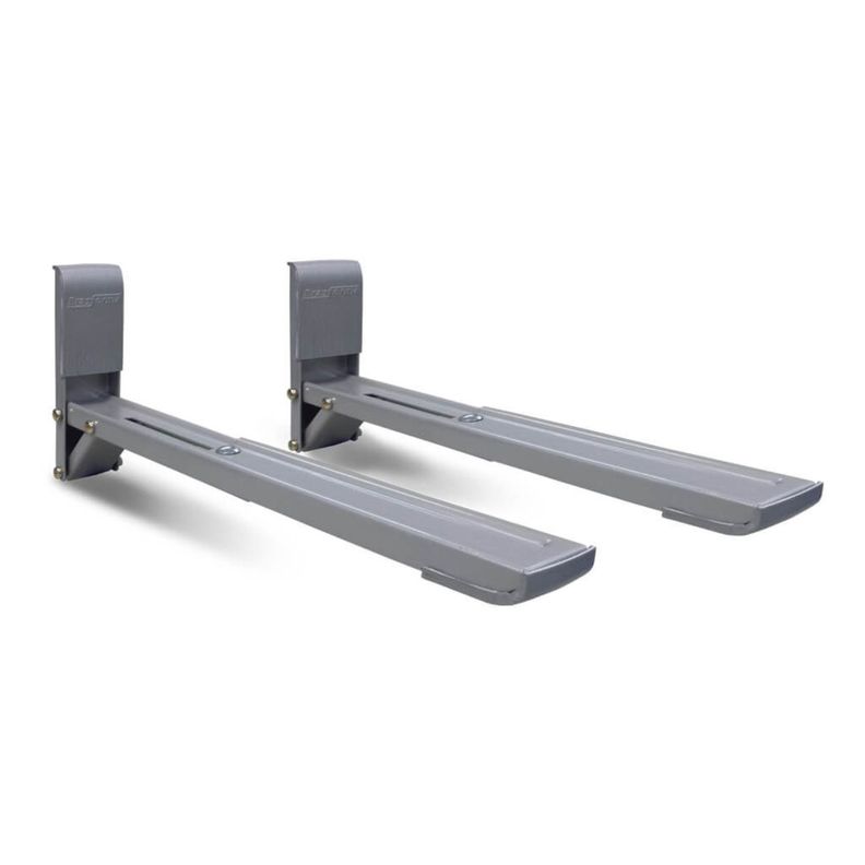 SOPORTE PARA HORNO MICROONDAS AJUSTABLE 30KG PLATA SBR3.7-0