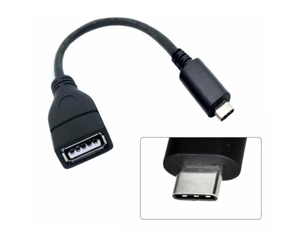 Adaptador Usb C Para Macbook Otg Cable Usb A Tipo C / Type C-1