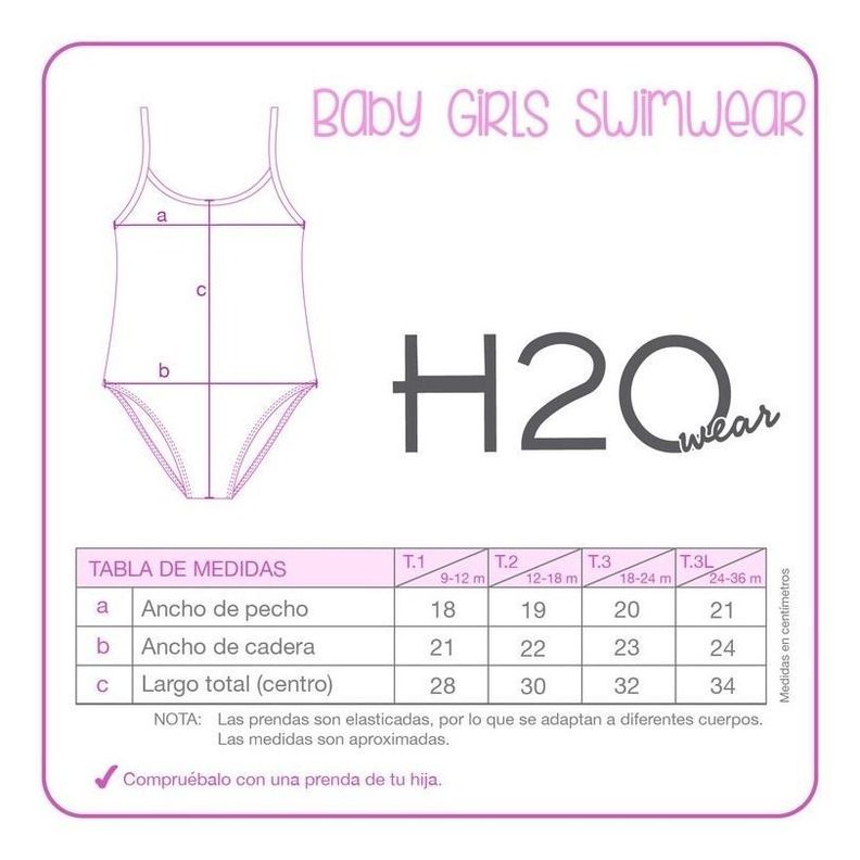      Traje Baño Body Bebes Disney Nuevo Original H2o-2