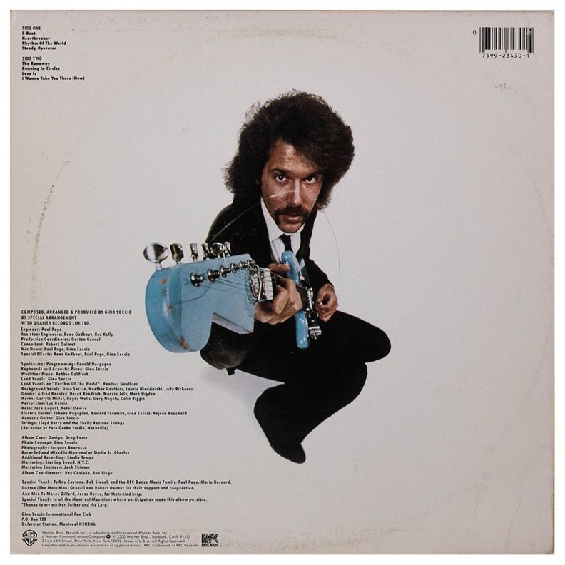 GINO SOCCIO  - S BEAT VINILO USADO-1