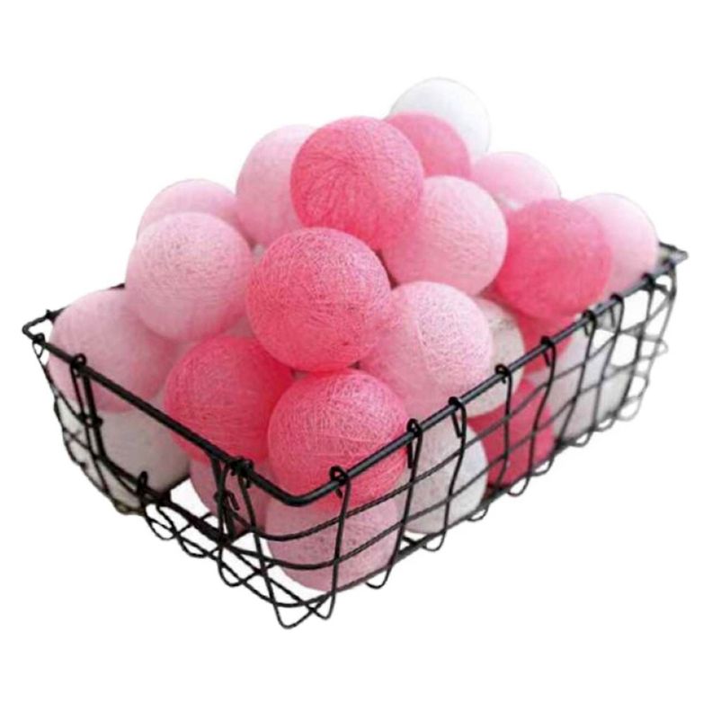 Guirnalda 20 Led Pelotas Decorativas 3mts A Pila - PuntoStore-0