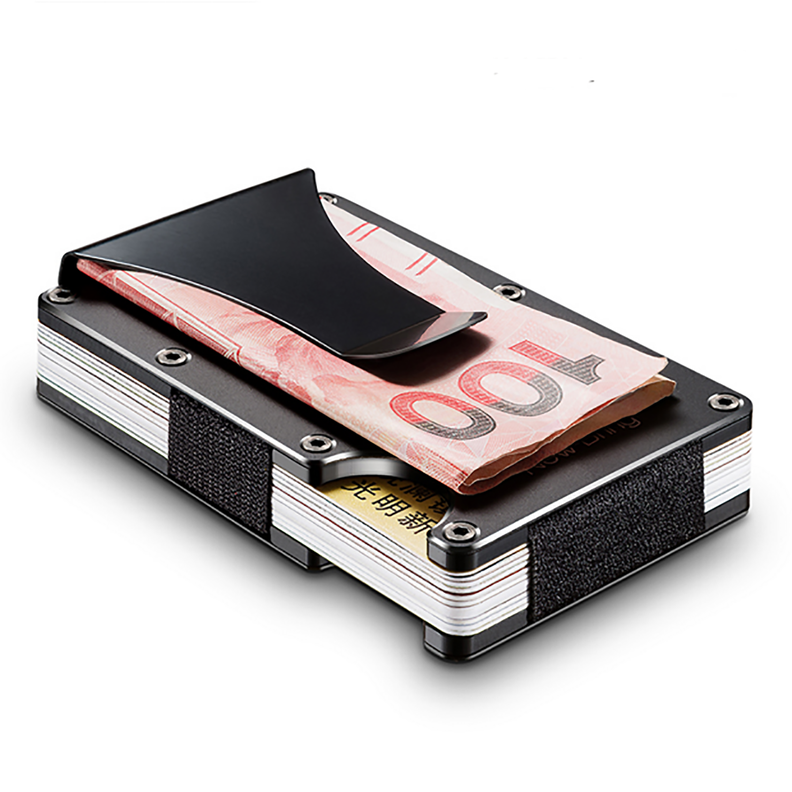 Billetera Minimalista Tarjetero Fibra Carbon-0