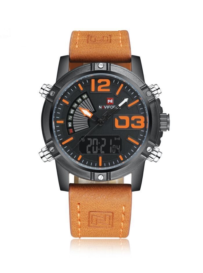 Reloj Hombre 9095 Cafe-0