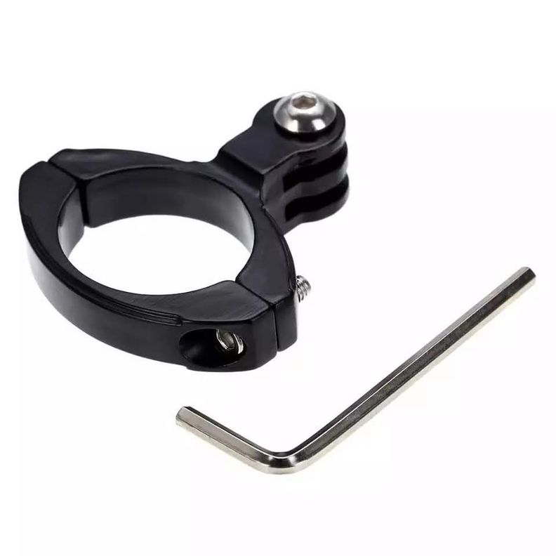 Soporte Bicicleta De Aluminio Corto Para Gopro-1