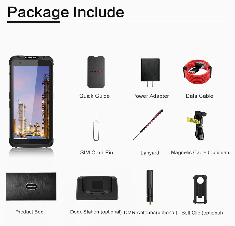 Conquest F5 - Celular Walkie Talkie DMR/UHF Radio -4