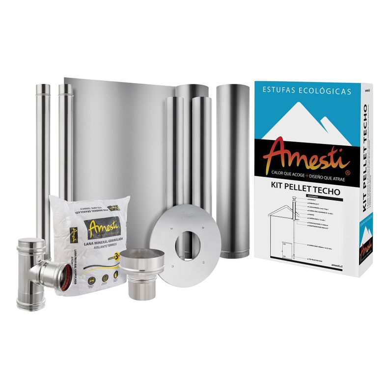 Kit de Instalacion pellet techo-0