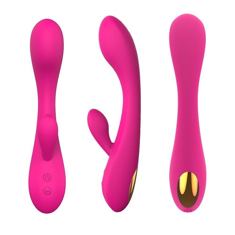 Boom Dildo Vibrador Dual Consolador Clítoris Exclusivo-2
