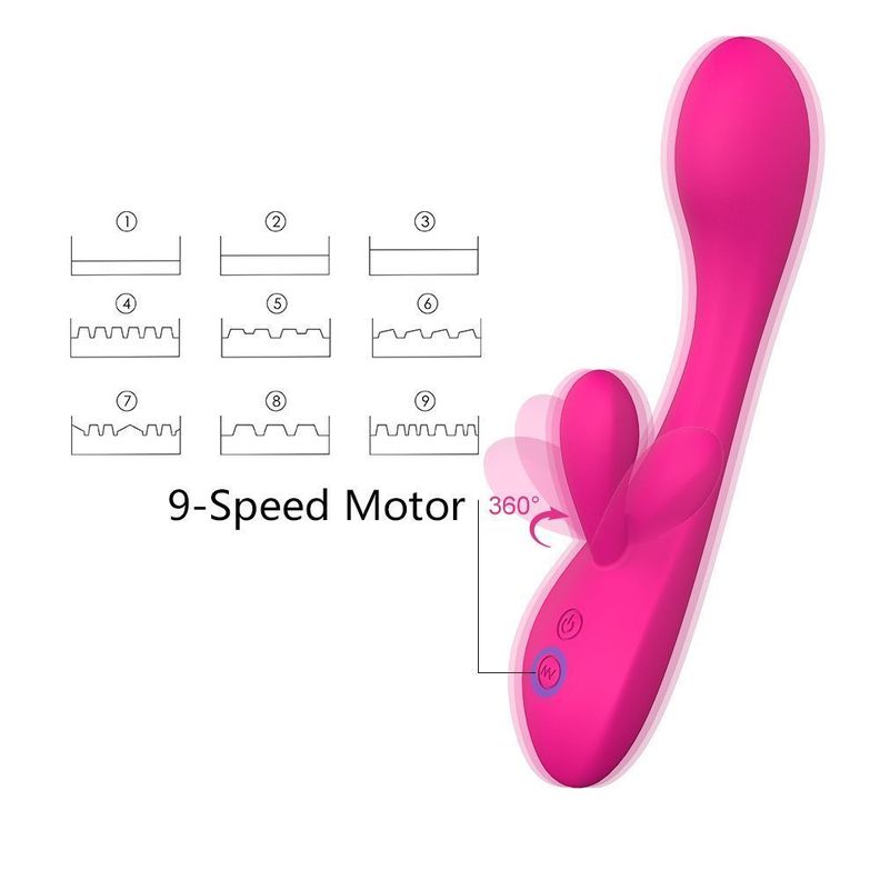 Boom Dildo Vibrador Dual Consolador Clítoris Exclusivo-5
