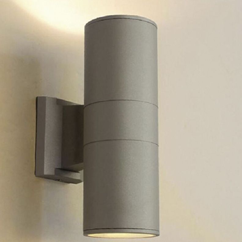 Apliqué Bidireccional LED Incorporado Gris 2*5W-2