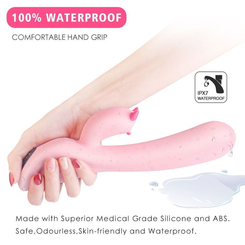 Plume Dildo Vibrador Dual Con Estimulador De Clítoris-3