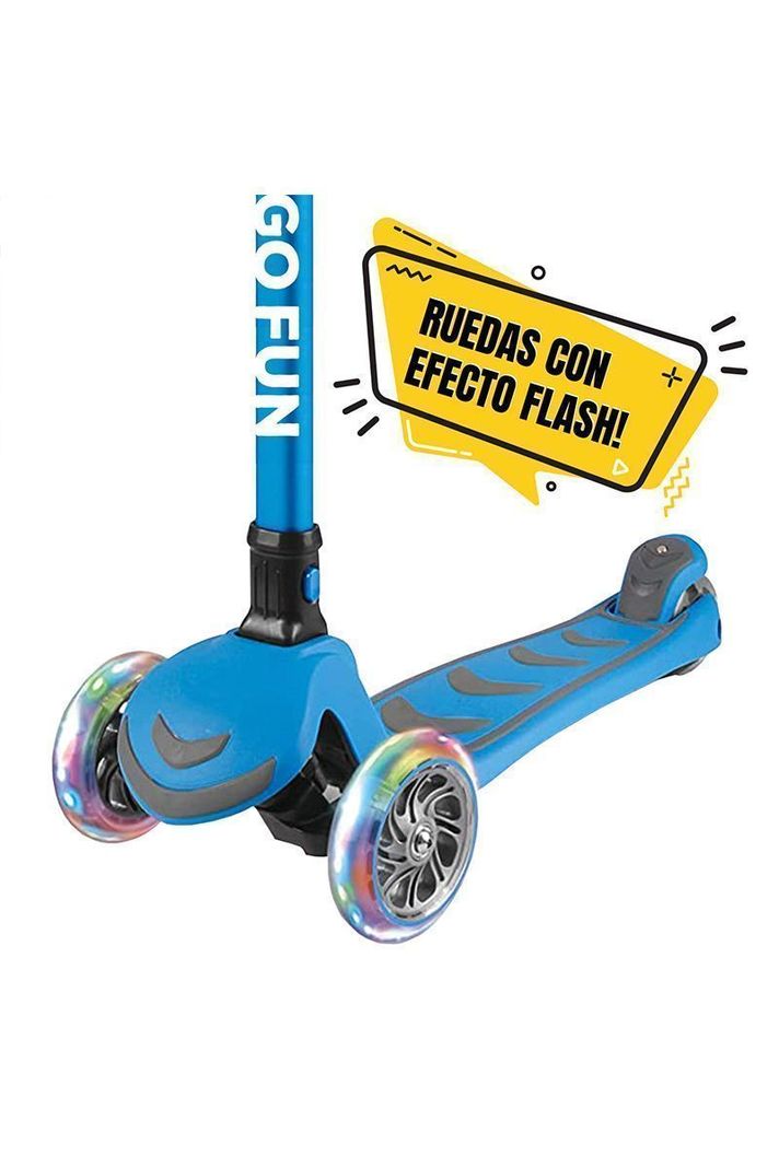 Scooter infantil GOFUN azul-4