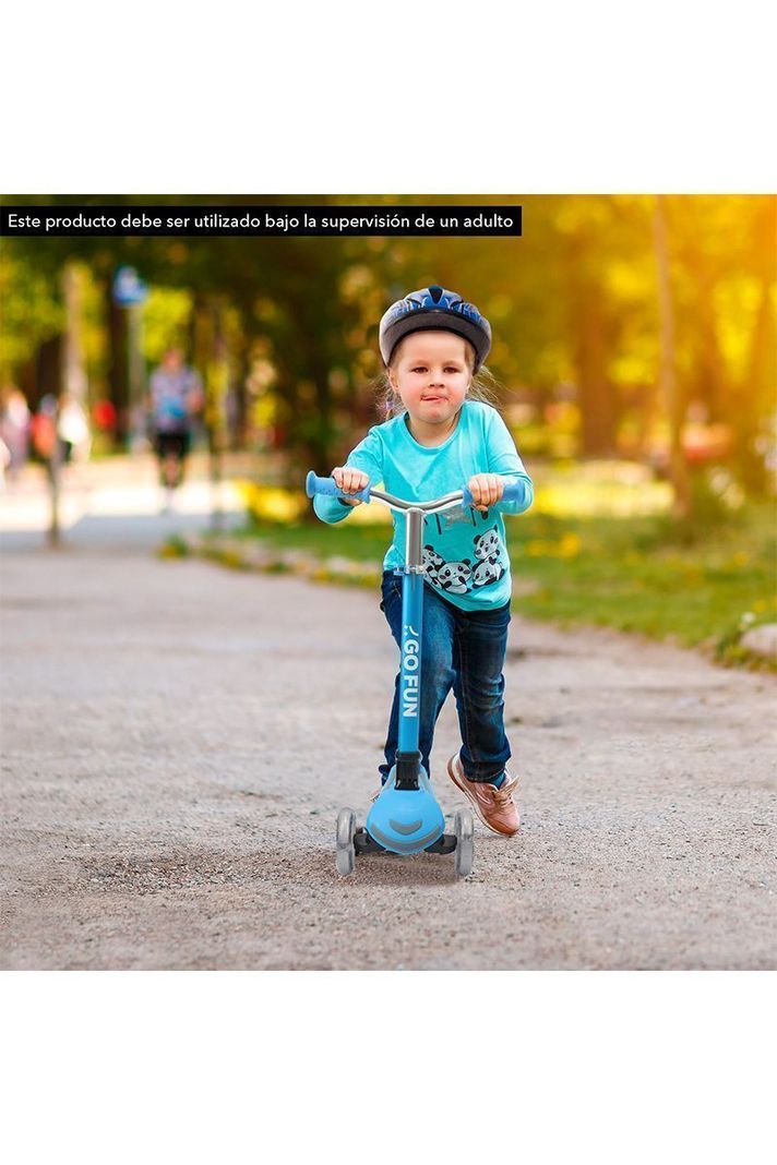 Scooter infantil GOFUN azul-5