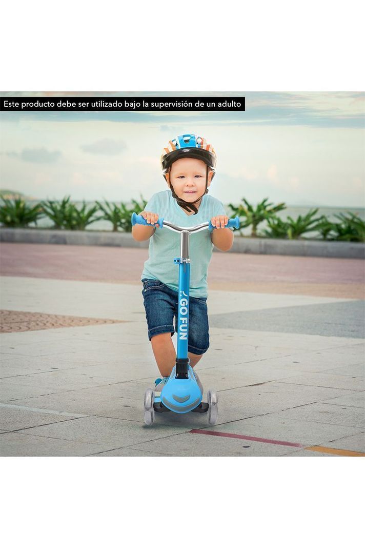 Scooter infantil GOFUN azul-1