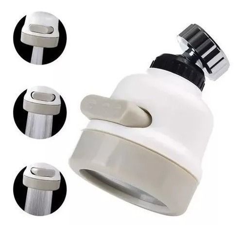 Adaptador Grifo Lavaplato Giratorio Pasador De Agua-1
