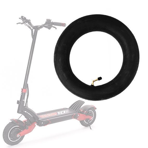 Cámara Scooter Zero 10x 10"X2.50 Válvula Curva-0