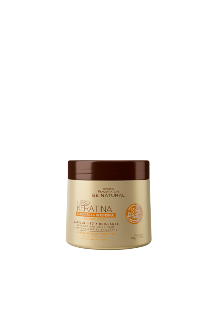 Mascarilla Liso Keratina Be Natural 350ml-0