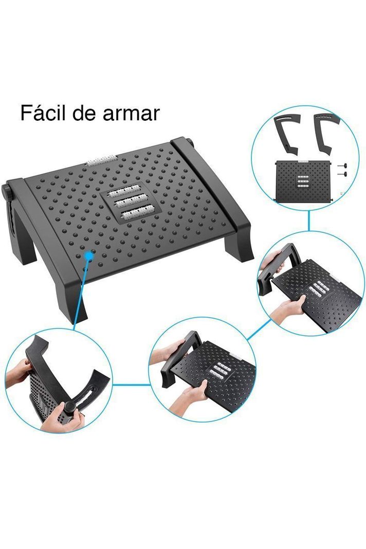 Apoya Descansa Pies con Masajeador Newo-1