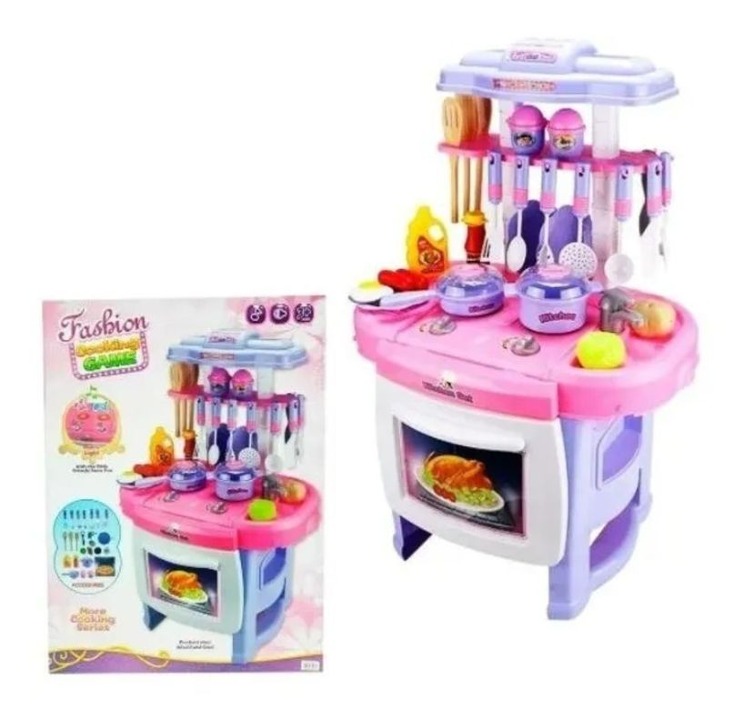 Kit Cocina Juguete Luces Sonido Juguete Didáctico Niños-1