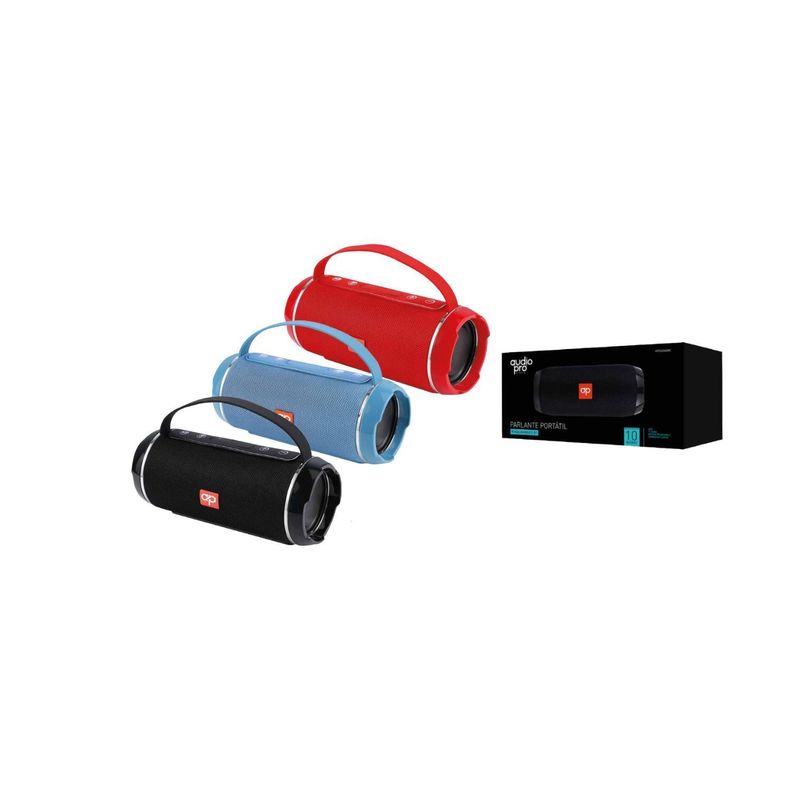 Parlante Azul Bluetooth 10w Recargable - Puntostore-1